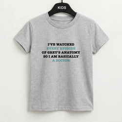 I've Watched Every Episode Of Grey's Kids T-Shirt