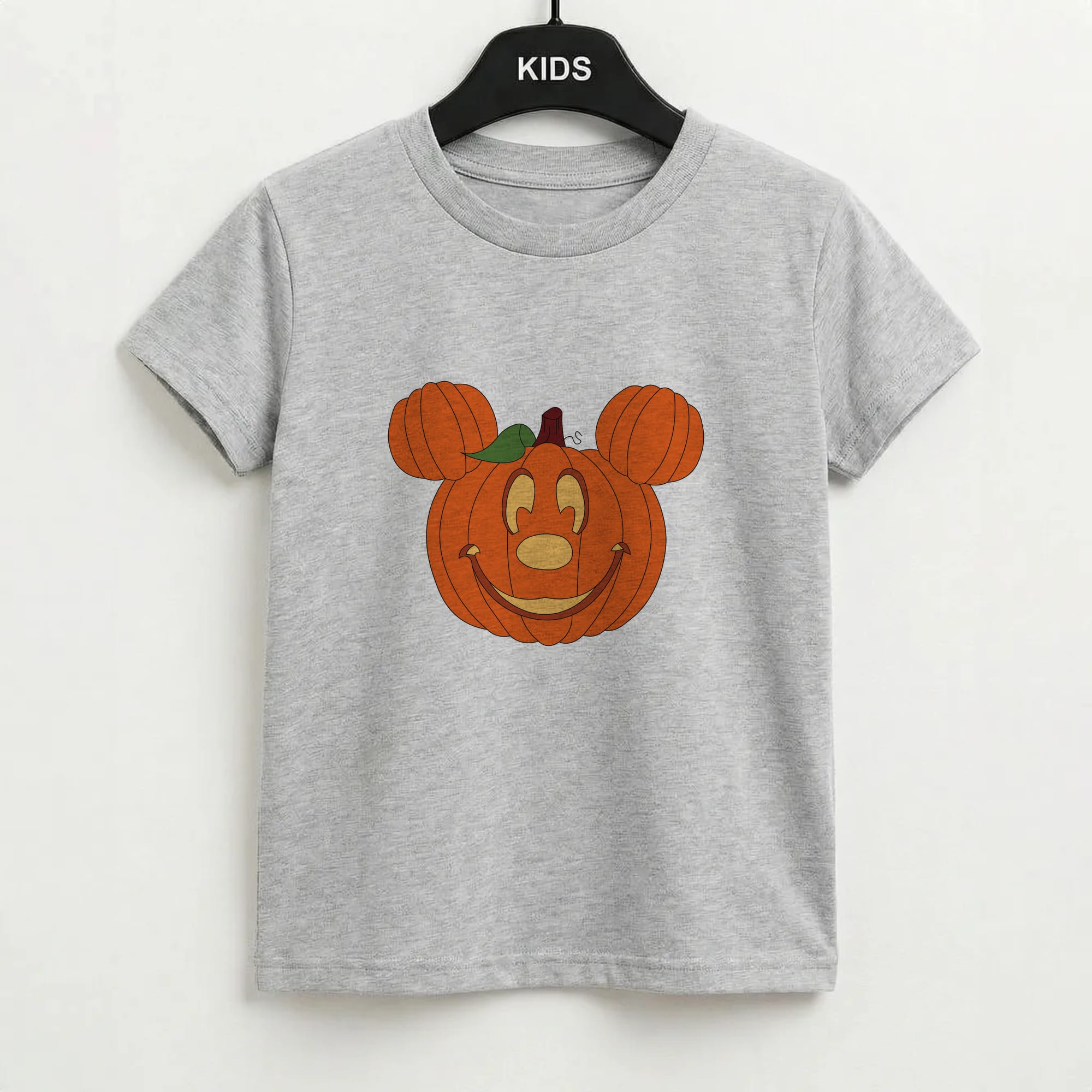 Mouse Pumpkin Halloween Kids T-Shirt