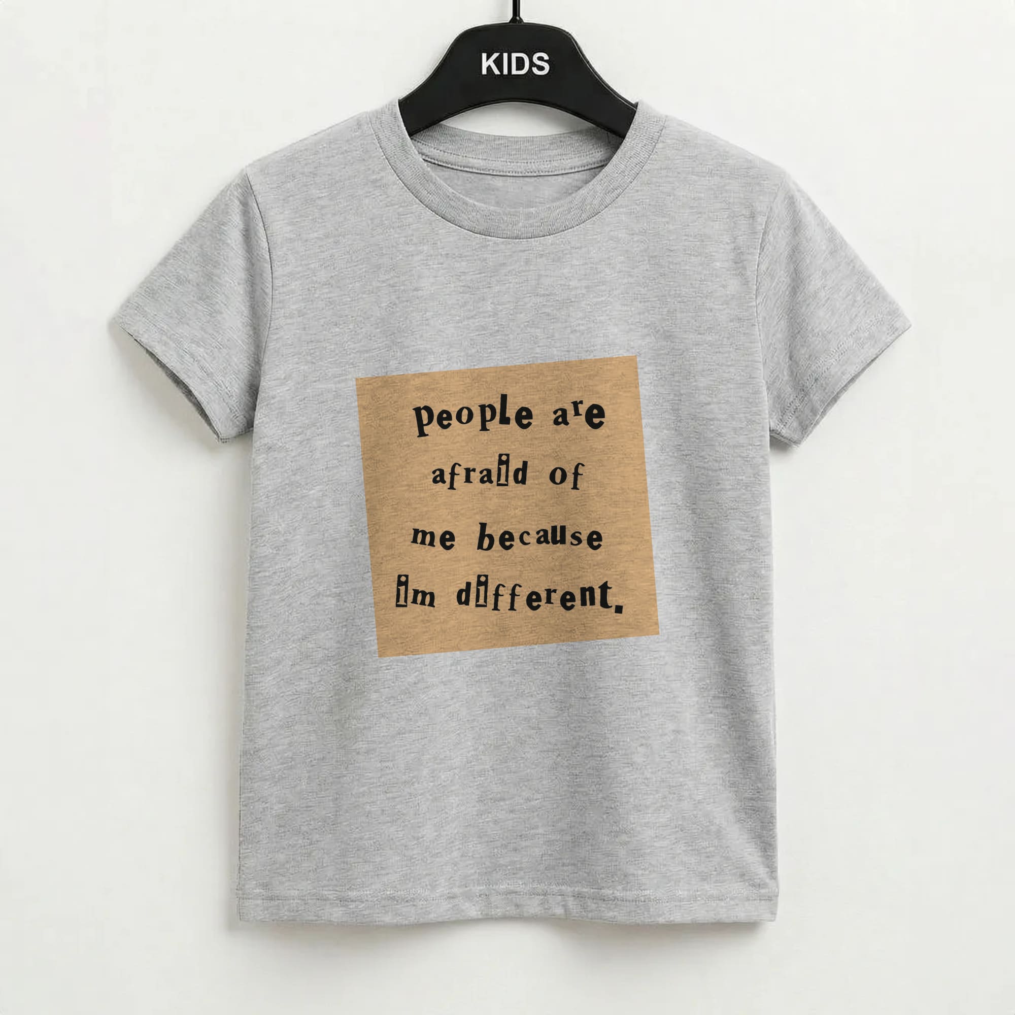 People Are Afraid Of Me - Scissorhands Kids T-Shirt