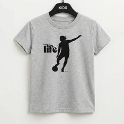 Football Is Life Kids T-Shirt