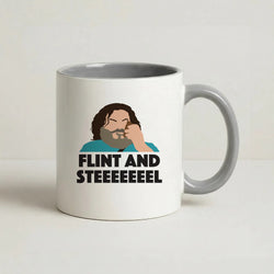 Flint And Steel Coffee Grey Mug
