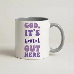 Brutal - Olivia Coffee Grey Mug