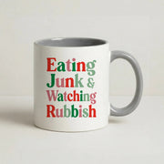 Eating Junk & Watching Rubbish Mug 5