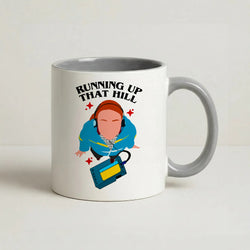 Running Up That Hill Coffee Grey Mug