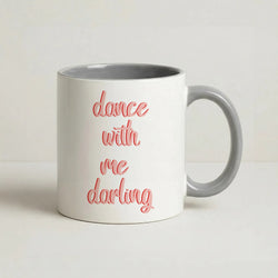 Dance With Me Darling - Fender Coffee Grey Mug