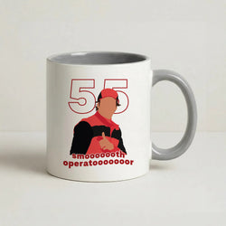 Smooth Operator Coffee Grey Mug