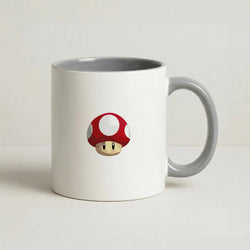 Toad - Mario Coffee Grey Mug
