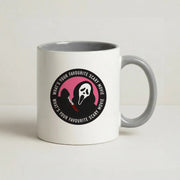 What's Your Favourite Scary Movie Badge Mug 5
