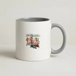 Friends Not Food - Vegan Coffee Grey Mug