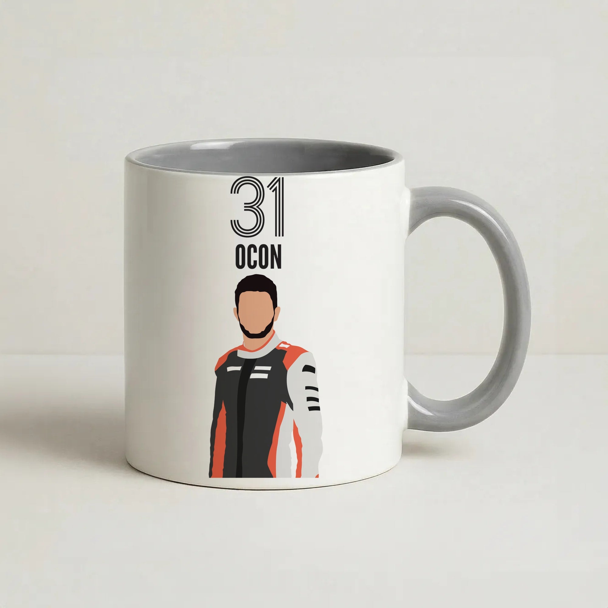 Ocon 2026 Coffee Grey Mug
