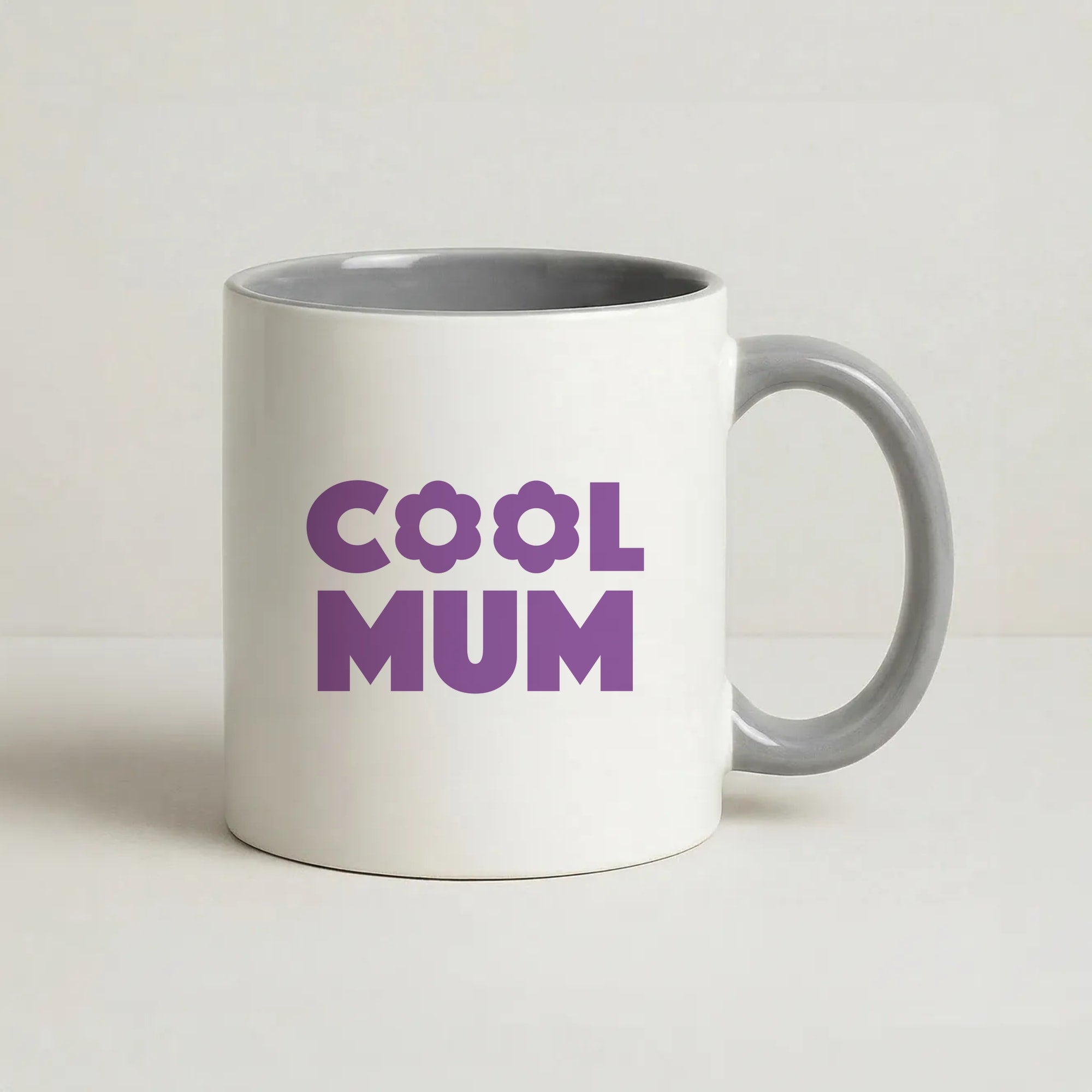 Cool Mum Coffee Grey Mug