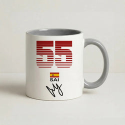 Sainz - F1 Coffee Grey Mug