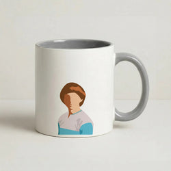 Faceless Will - Stranger Things Coffee Grey Mug