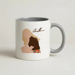 Vintage Pose Coffee Grey Mug