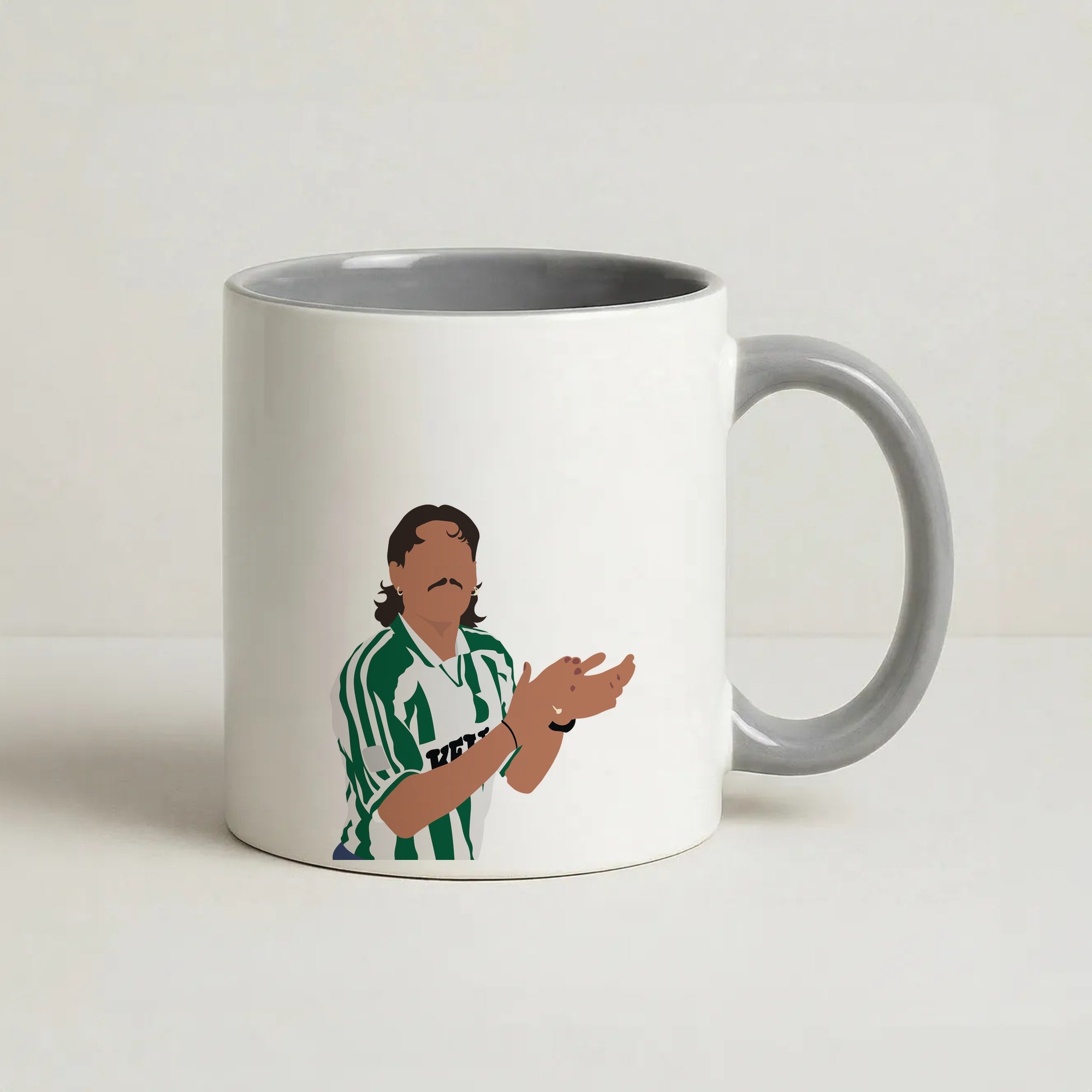 Bellerin - Football Coffee Grey Mug
