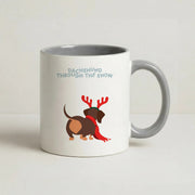 Dachshund Through The Snow - Christmas Mug 5