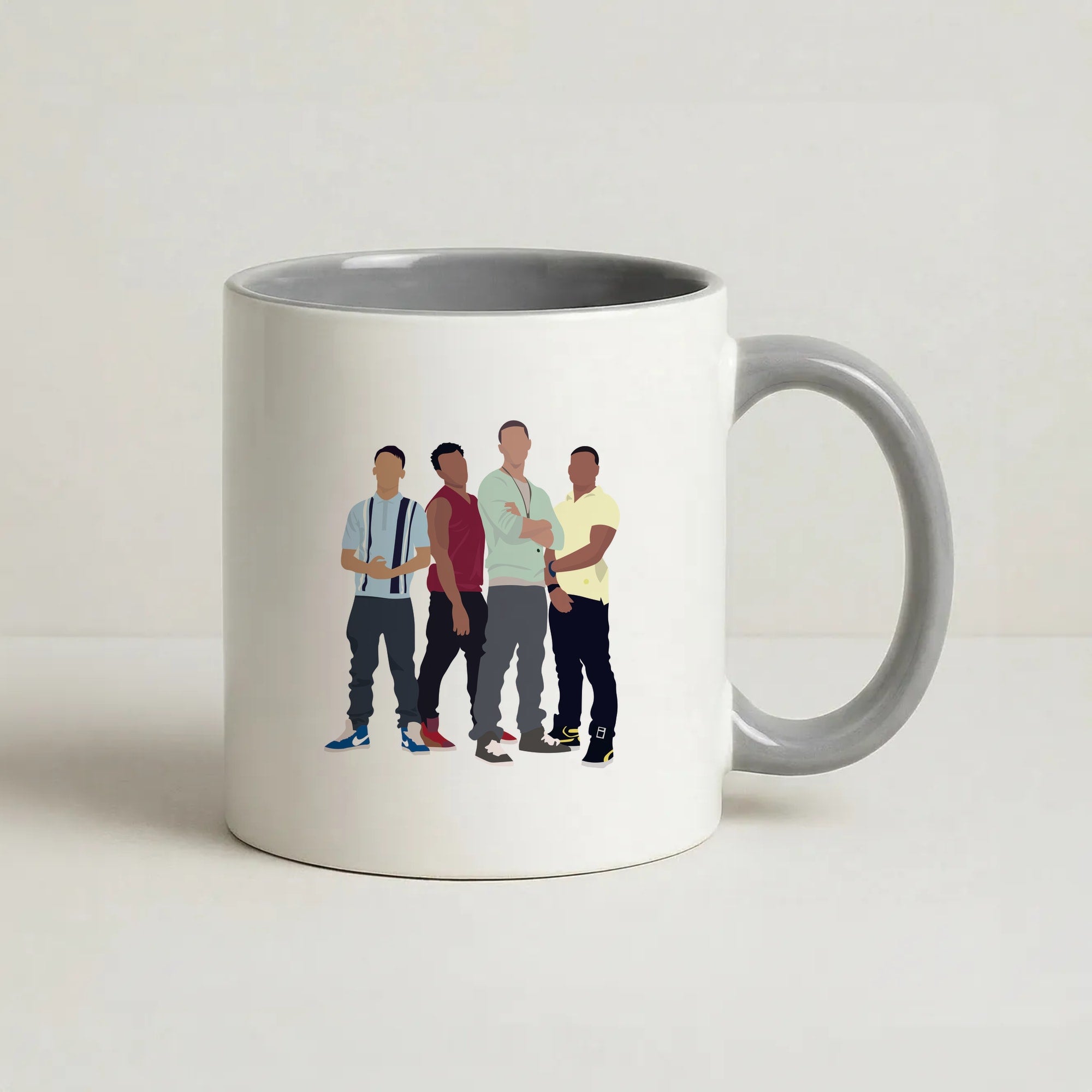 Band Coffee Grey Mug