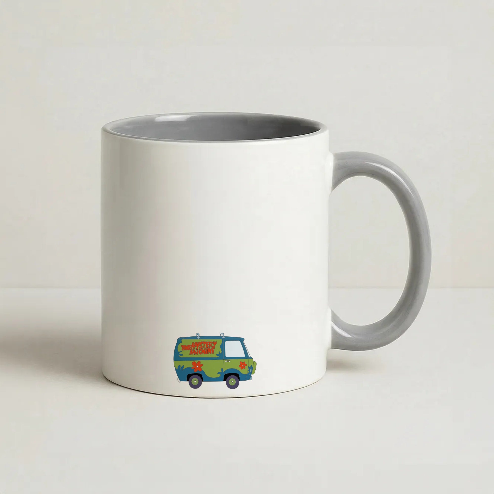 The Mystery Machine - Scoob Coffee Grey Mug