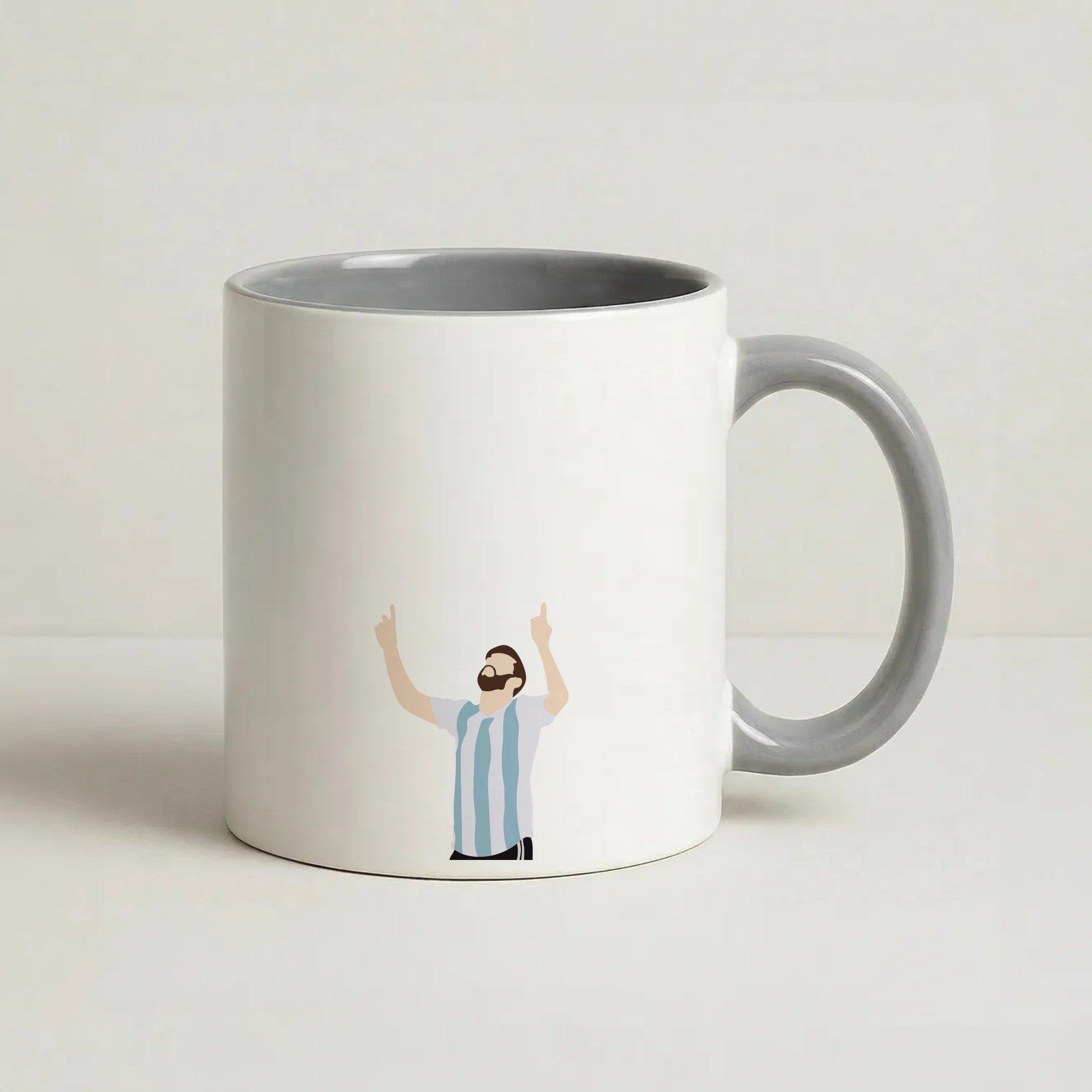 Argentina - Messi Coffee Grey Mug