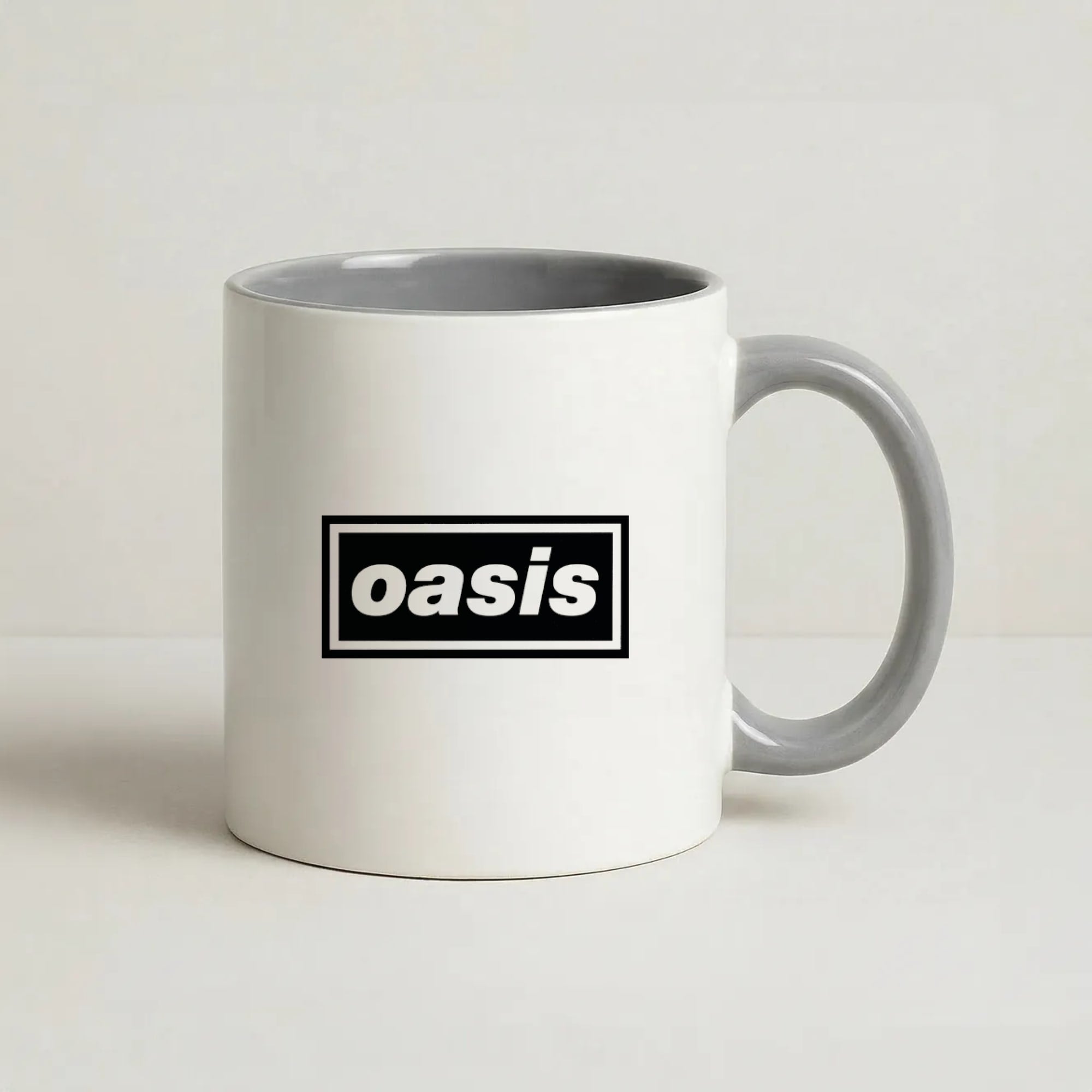 Band Name Coffee Grey Mug