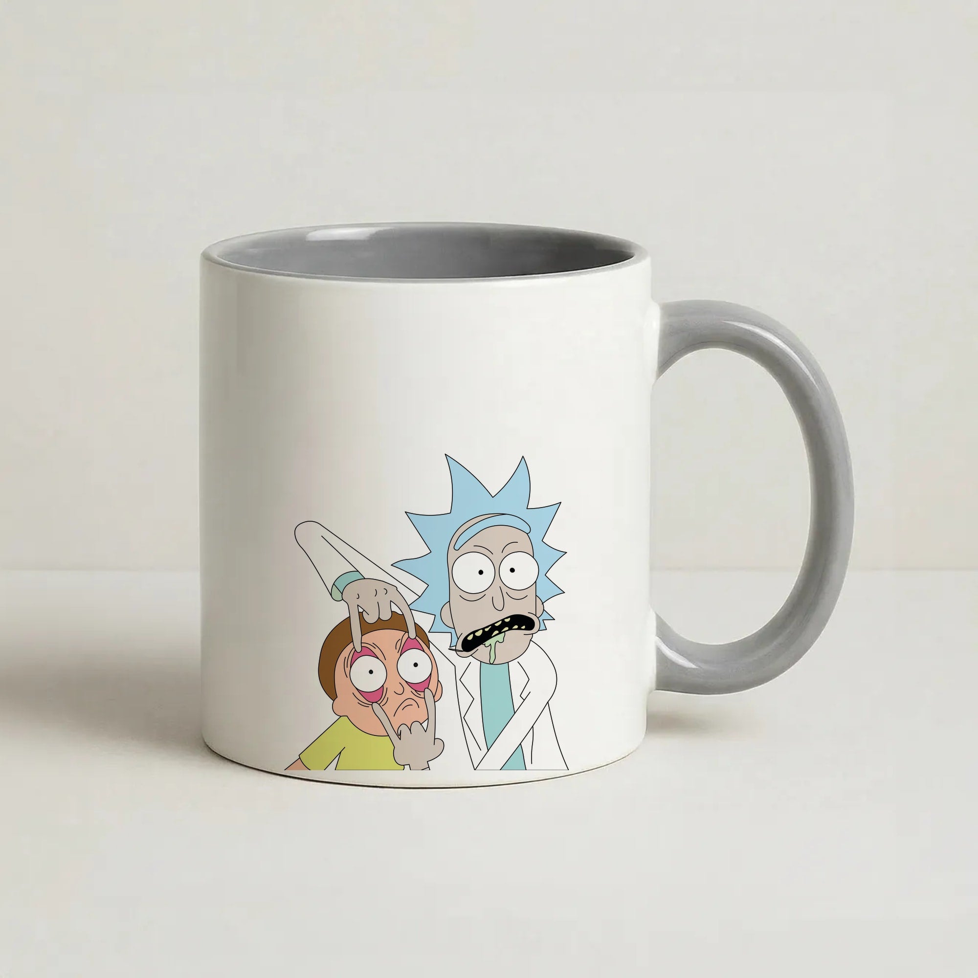 Psychedelic - RAM Coffee Grey Mug