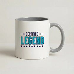 Certified Legend Coffee Grey Mug