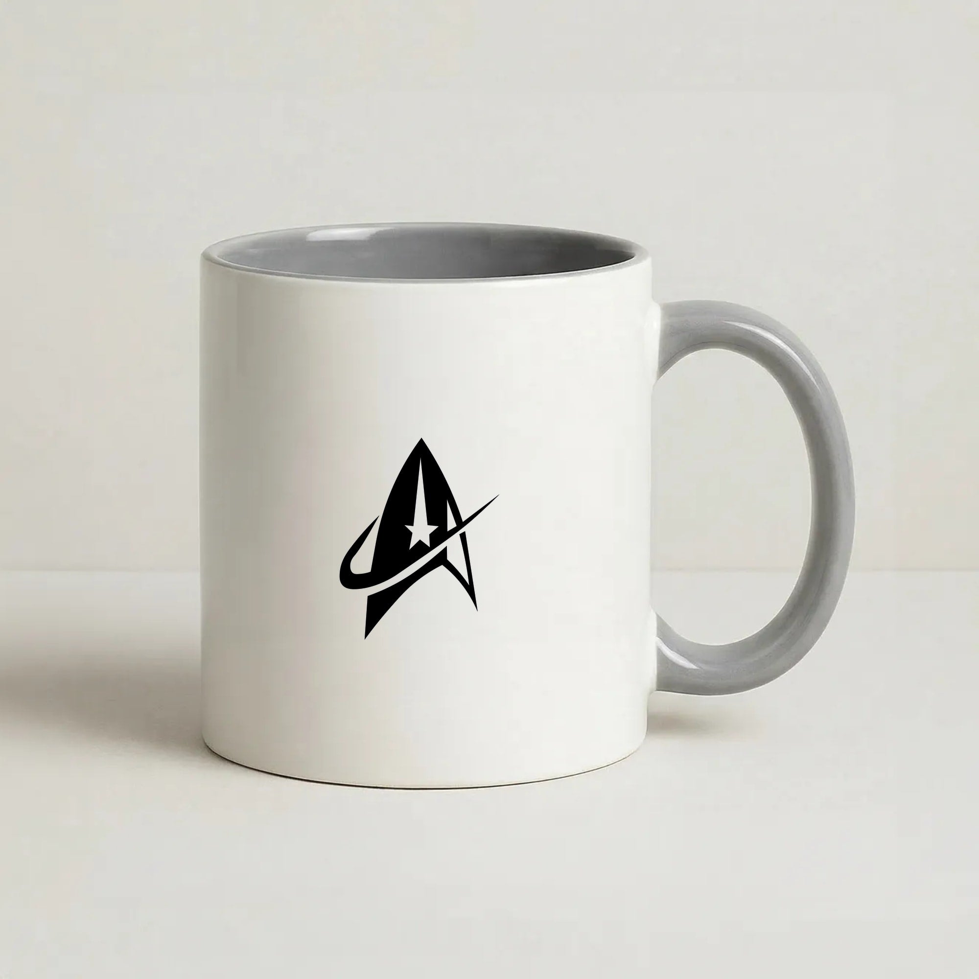 Logo Coffee Grey Mug