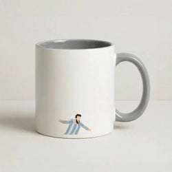 Goal - Messi Coffee Grey Mug