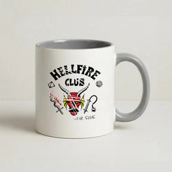 Torn Hellfire Club Coffee Grey Mug