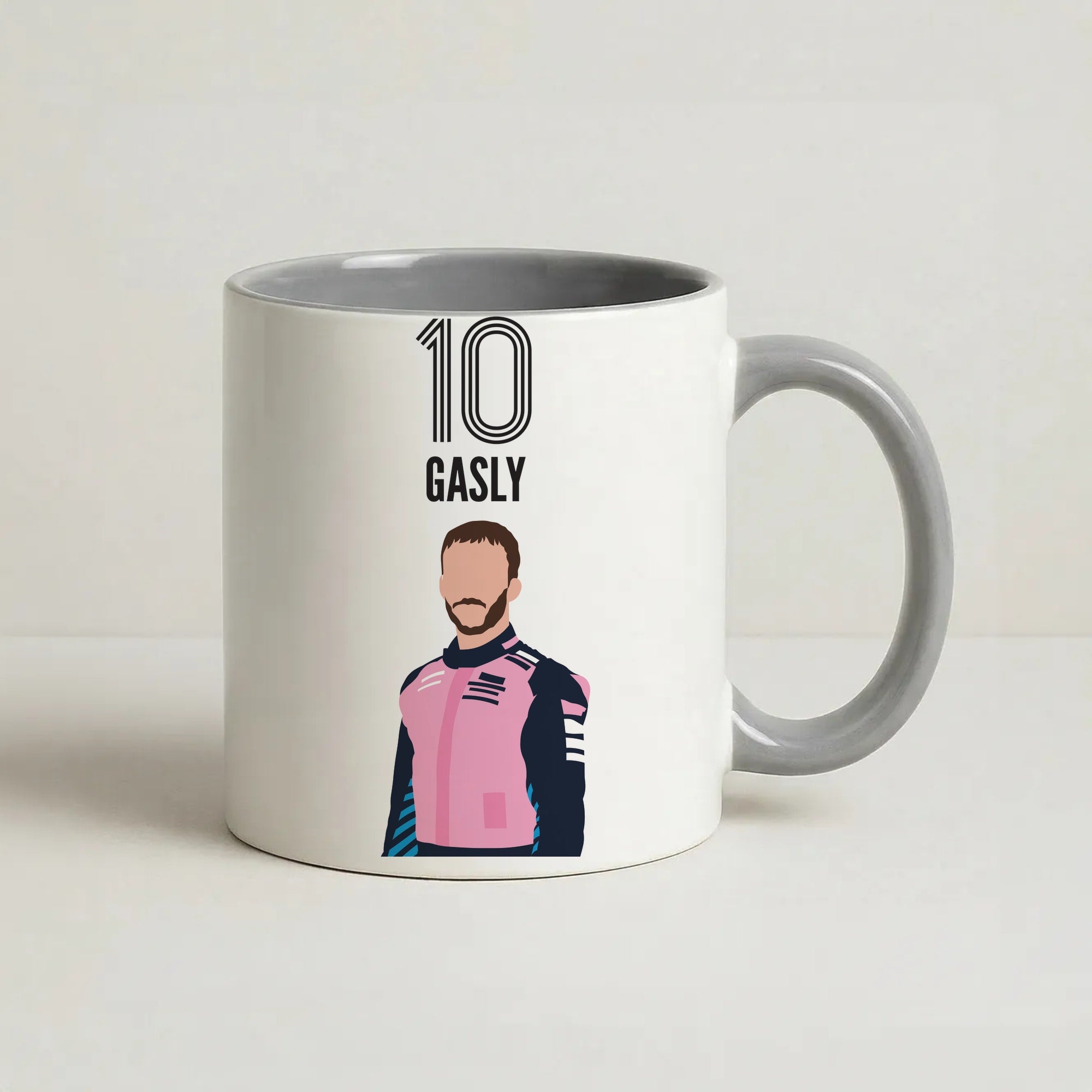 Gasly 2026 Coffee Grey Mug