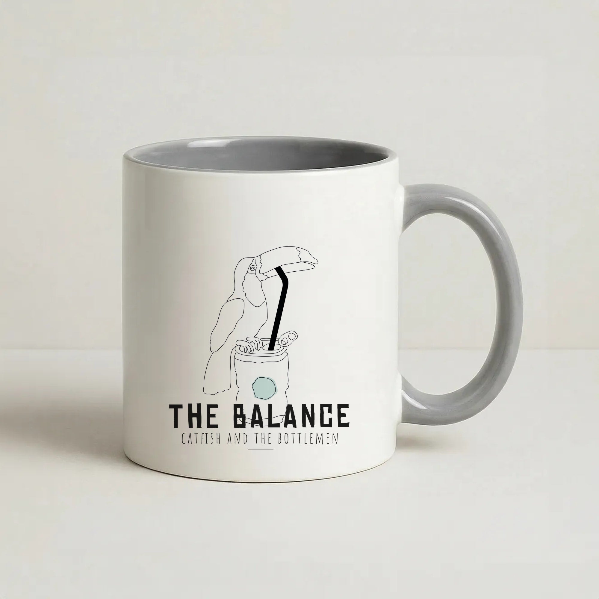 The Balance Coffee Grey Mug