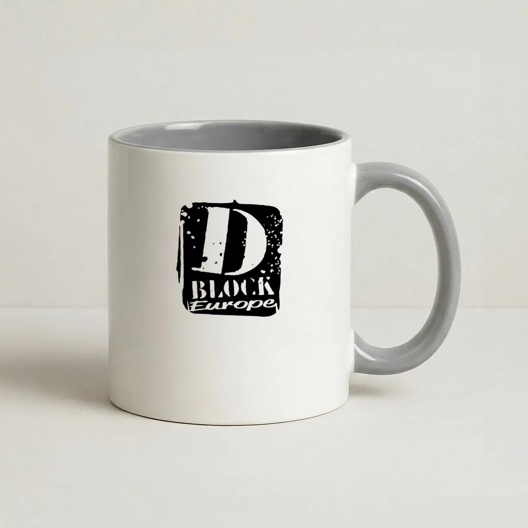 D Block Europe Coffee Grey Mug