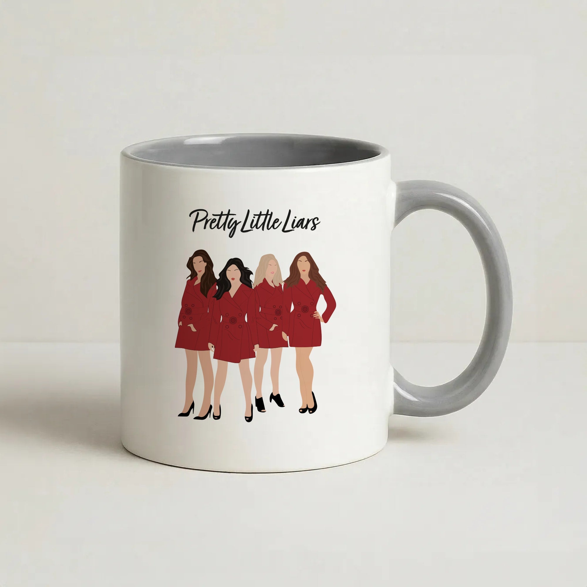 Girls - PLL Coffee Grey Mug