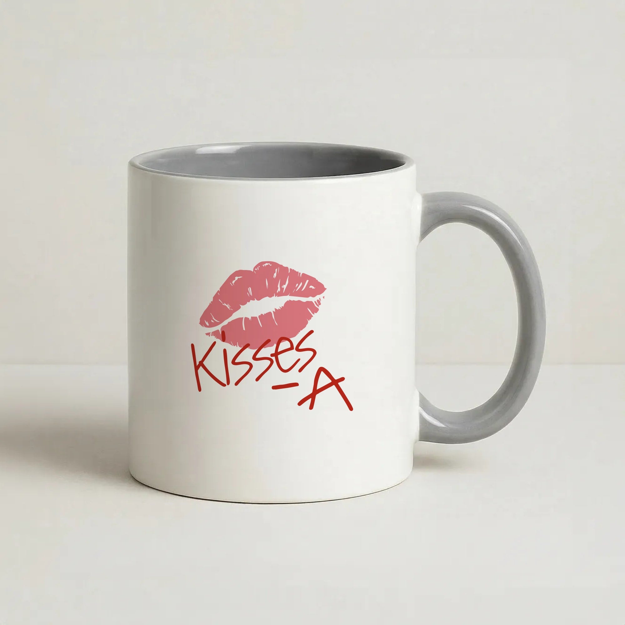 Kisses - A - Pretty Litte Liars Coffee Grey Mug