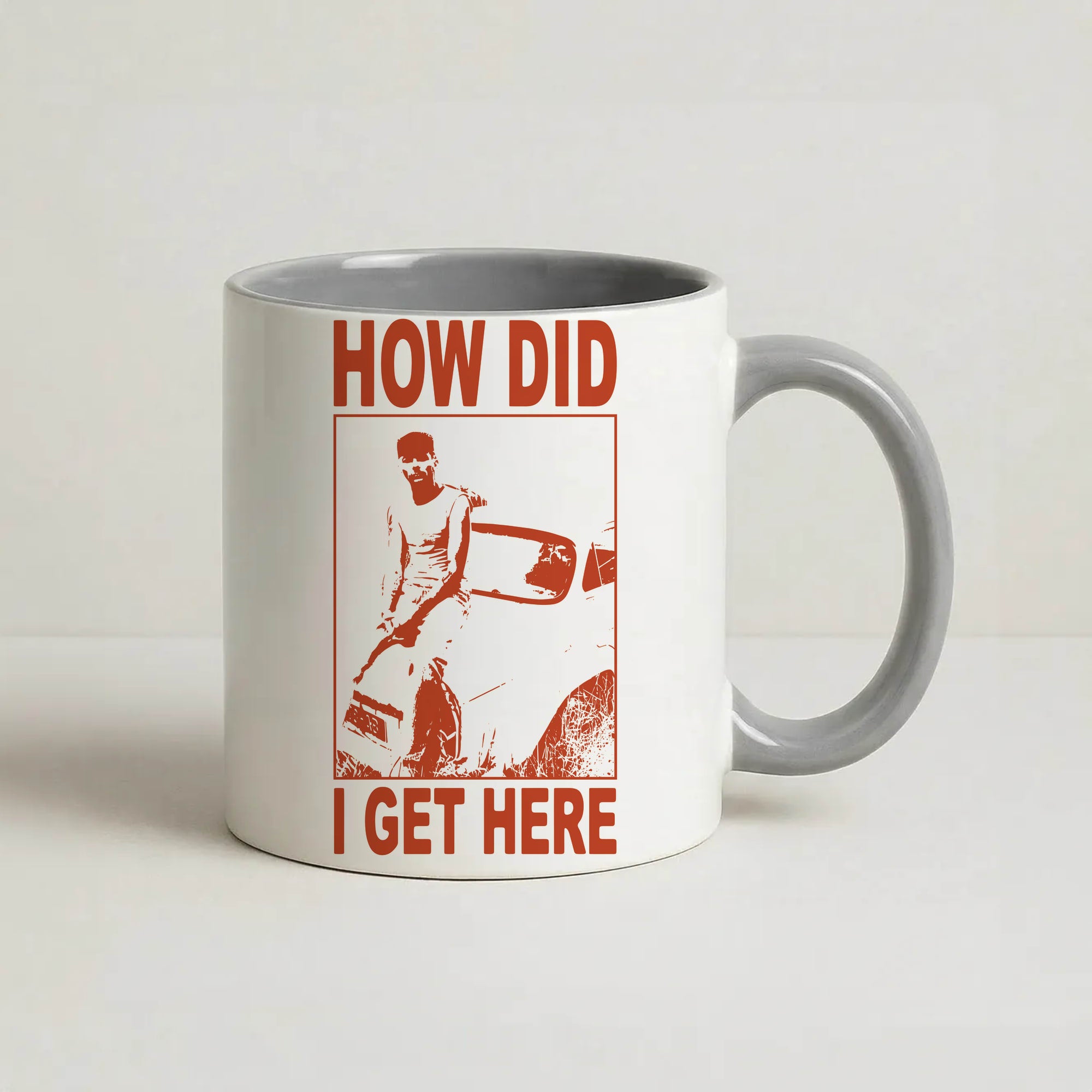 HDIGH Poster Coffee Grey Mug
