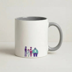 2,5,7 Coffee Grey Mug