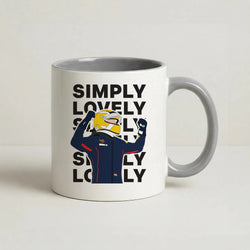 Max Simply Lovely Coffee Grey Mug