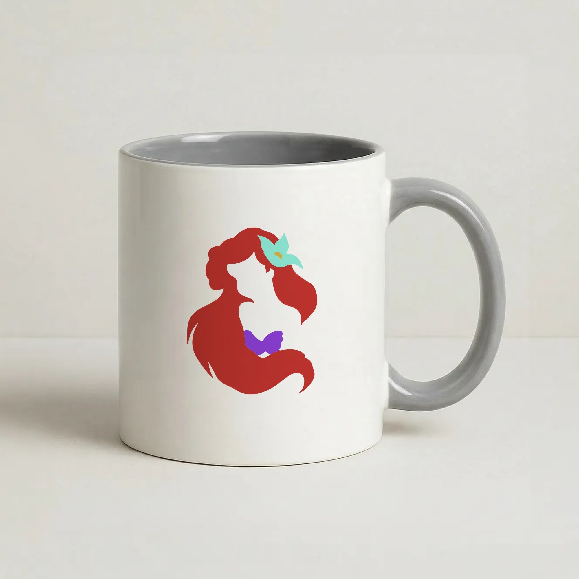 Ariel Coffee Grey Mug