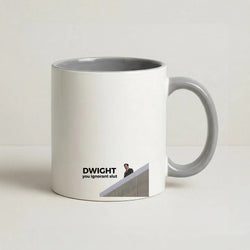 Dwight, You Ignorant Slut Coffee Grey Mug