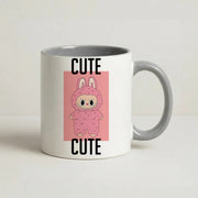 Cute Pink Monster Mug 5