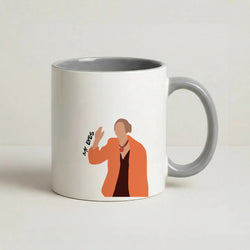 My Eyes Coffee Grey Mug