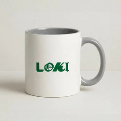 Logo Coffee Grey Mug