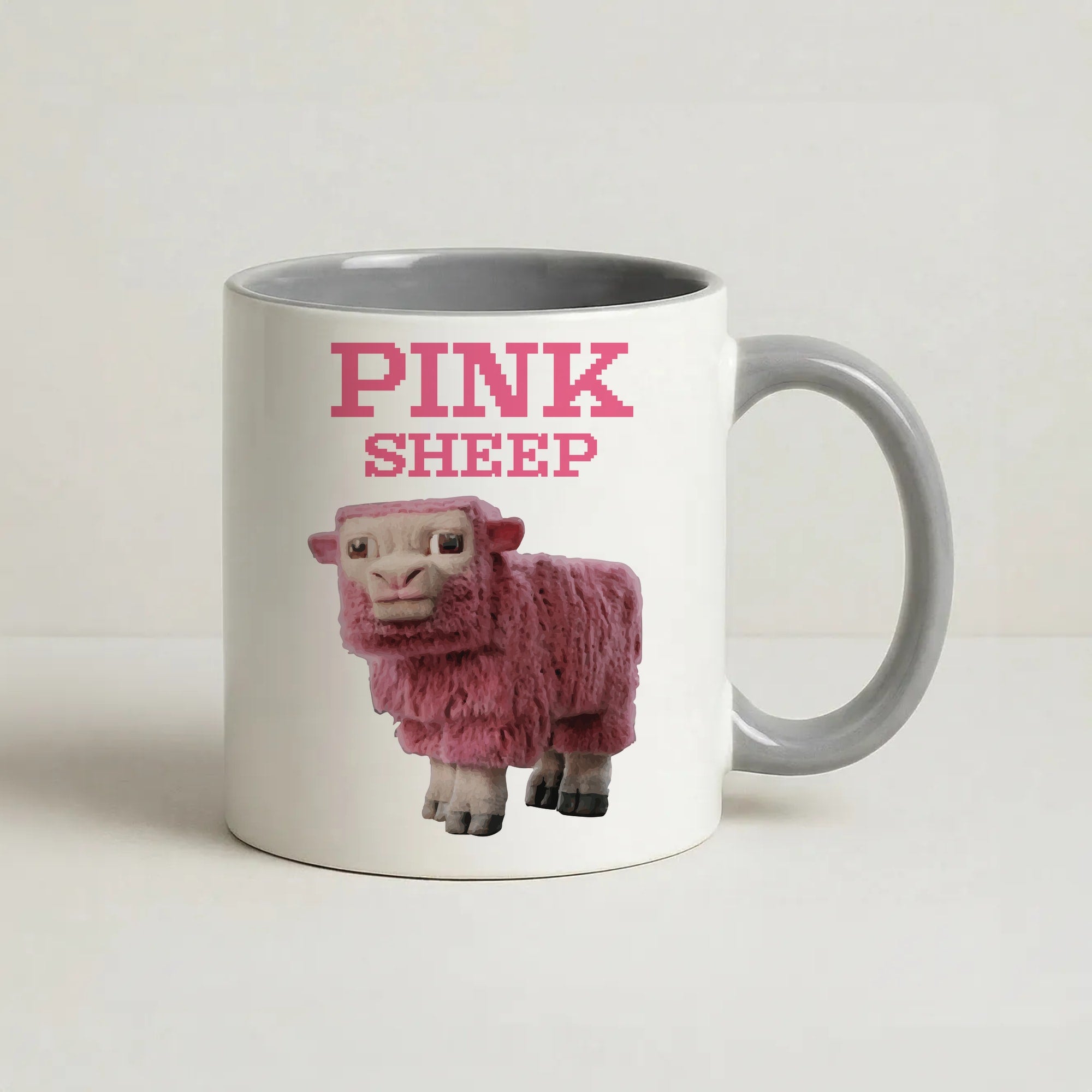 Black Sheep Coffee Grey Mug