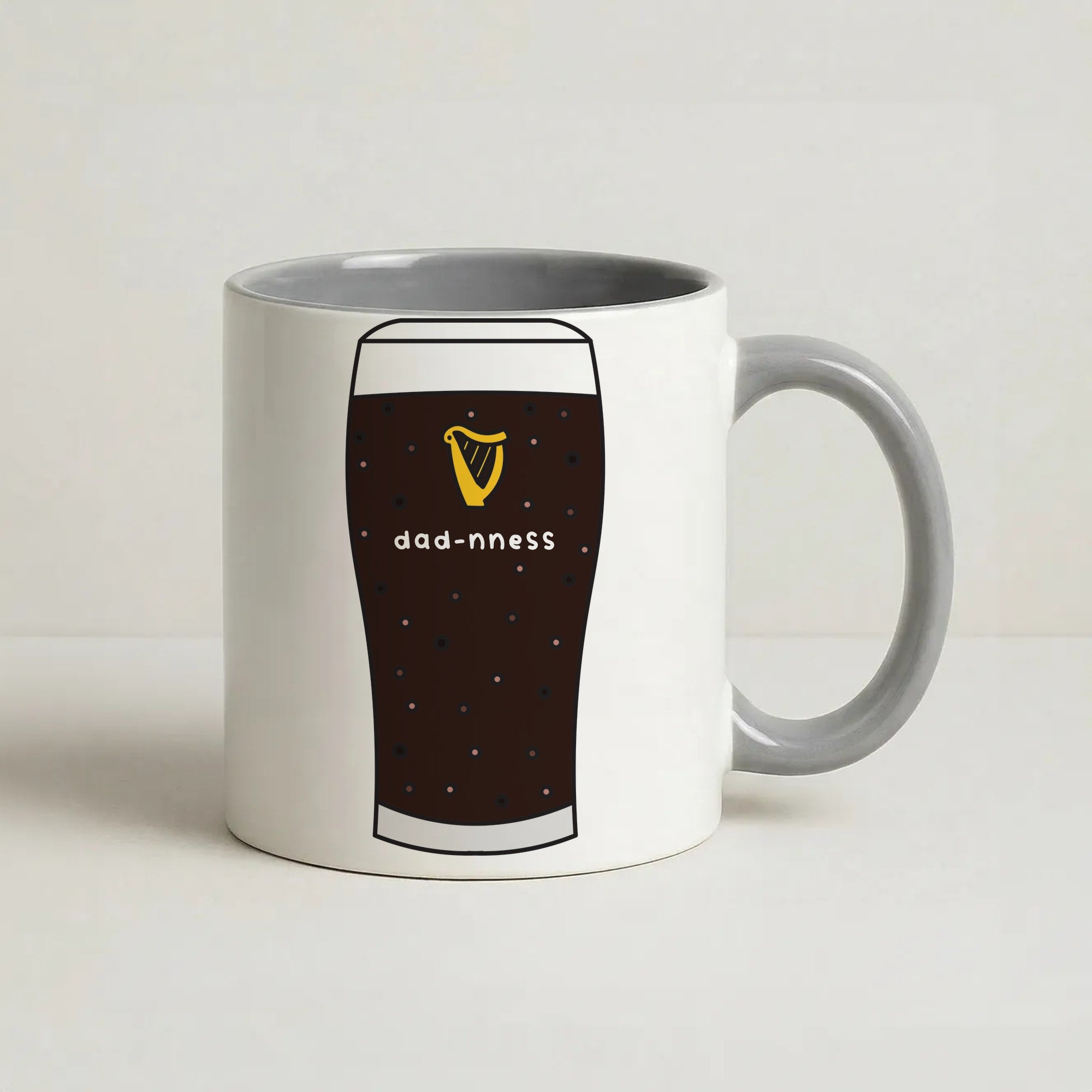 Dad-nness Coffee Grey Mug