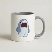 Chubby Shouting Shark Mug 5