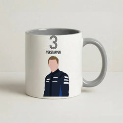 Verstappen 2026 Coffee Grey Mug