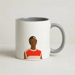 Faceless Lucas - Stranger Things Coffee Grey Mug