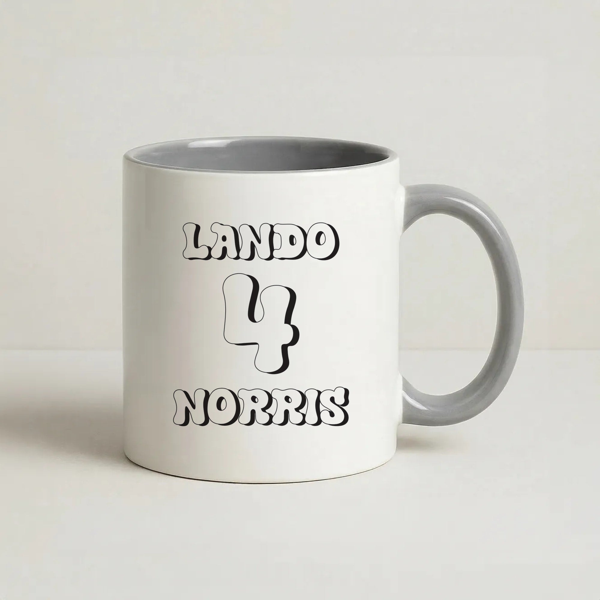 Lando 4 Coffee Grey Mug