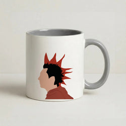 Hawk - C Kai Coffee Grey Mug