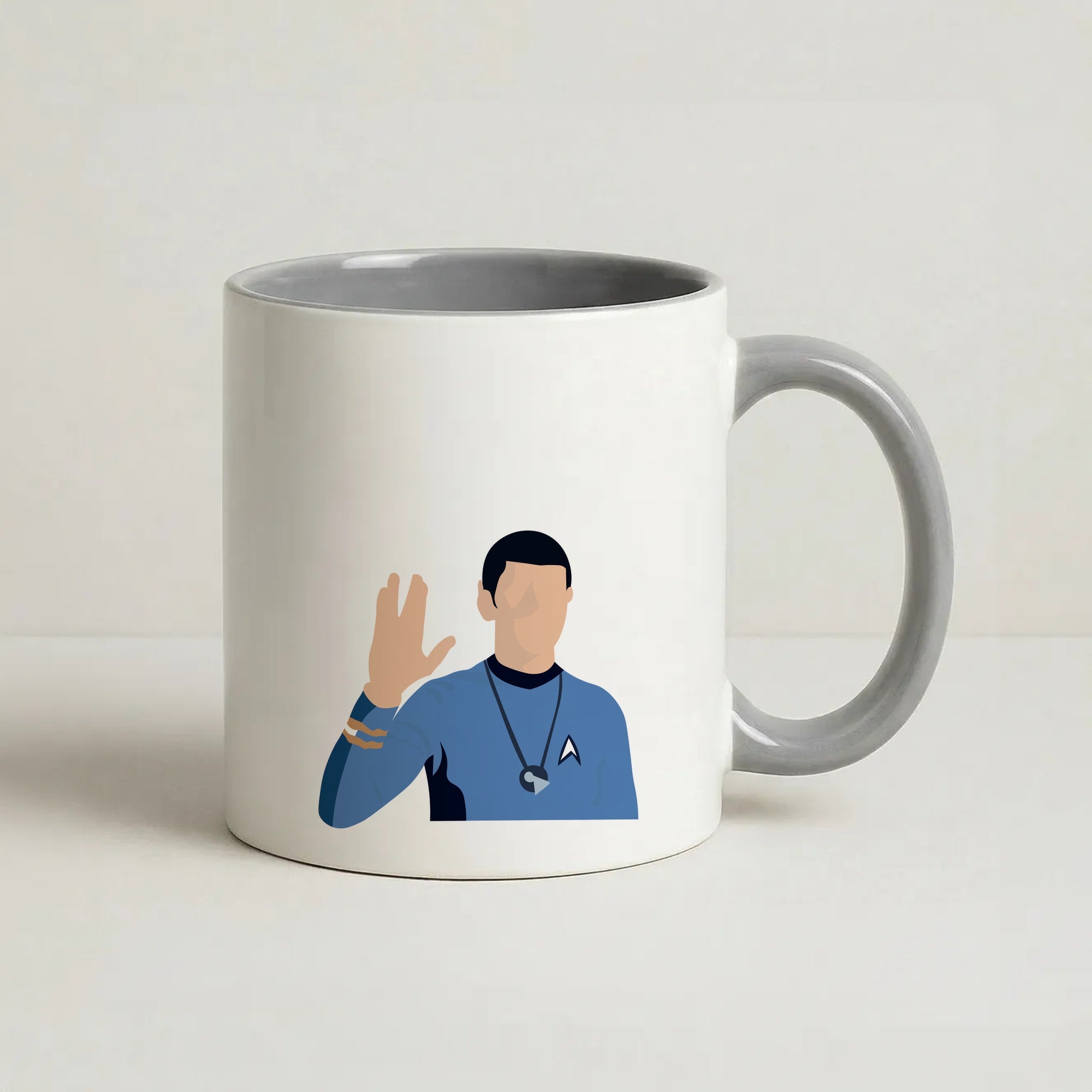 Spock Coffee Grey Mug